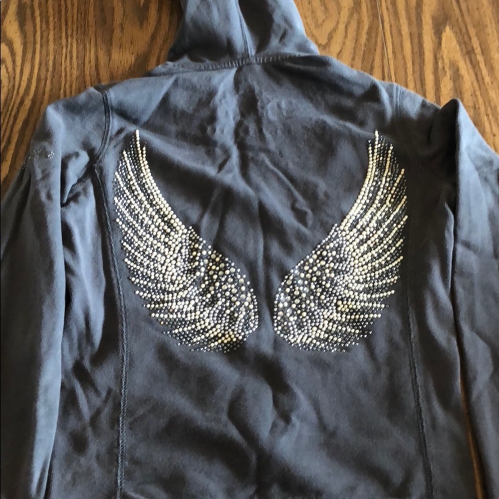 Twisted Heart embellished sweatshirt